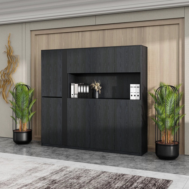 Talitha · Closed Cabinets w/ Open Display