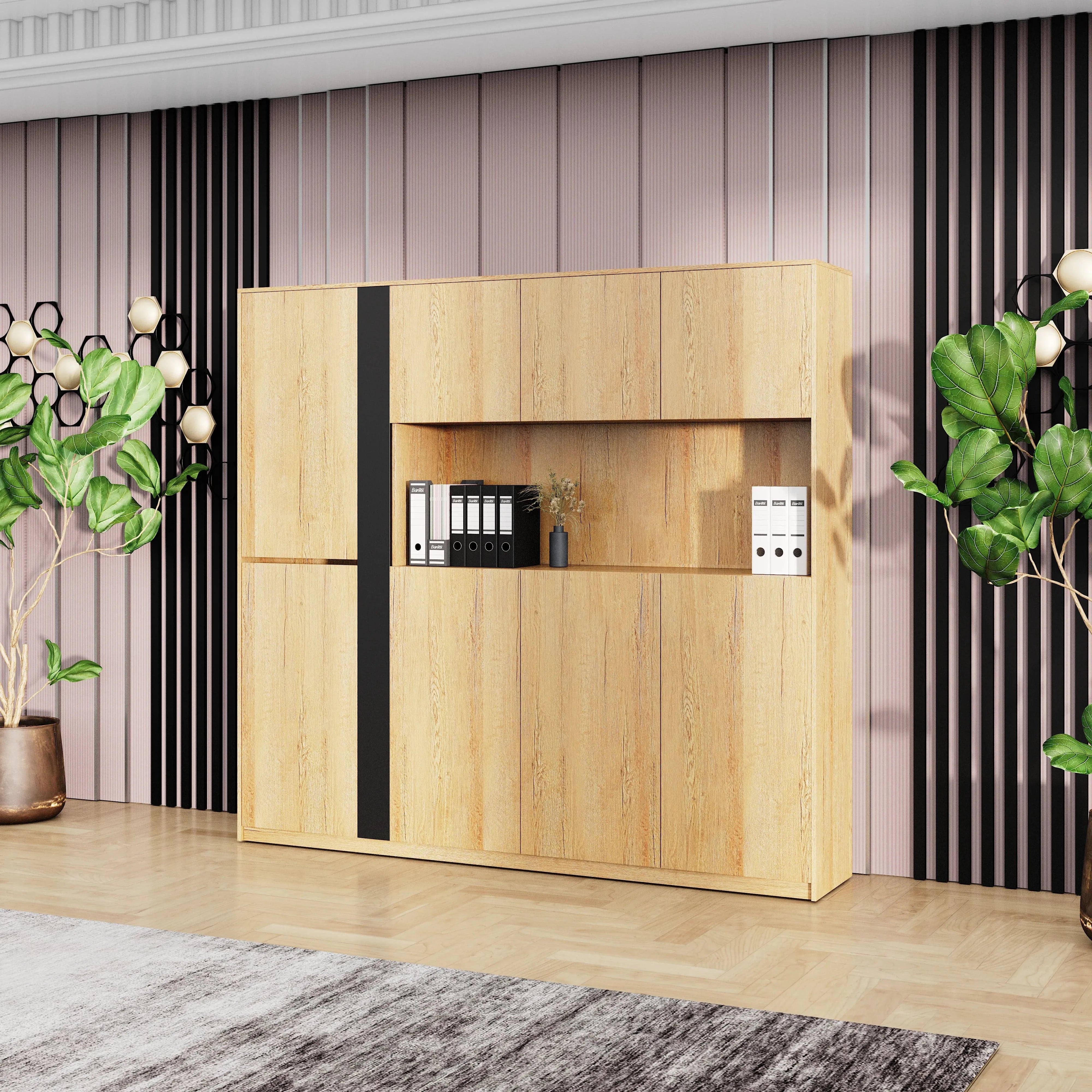 Talitha · Closed Cabinets w/ Open Display