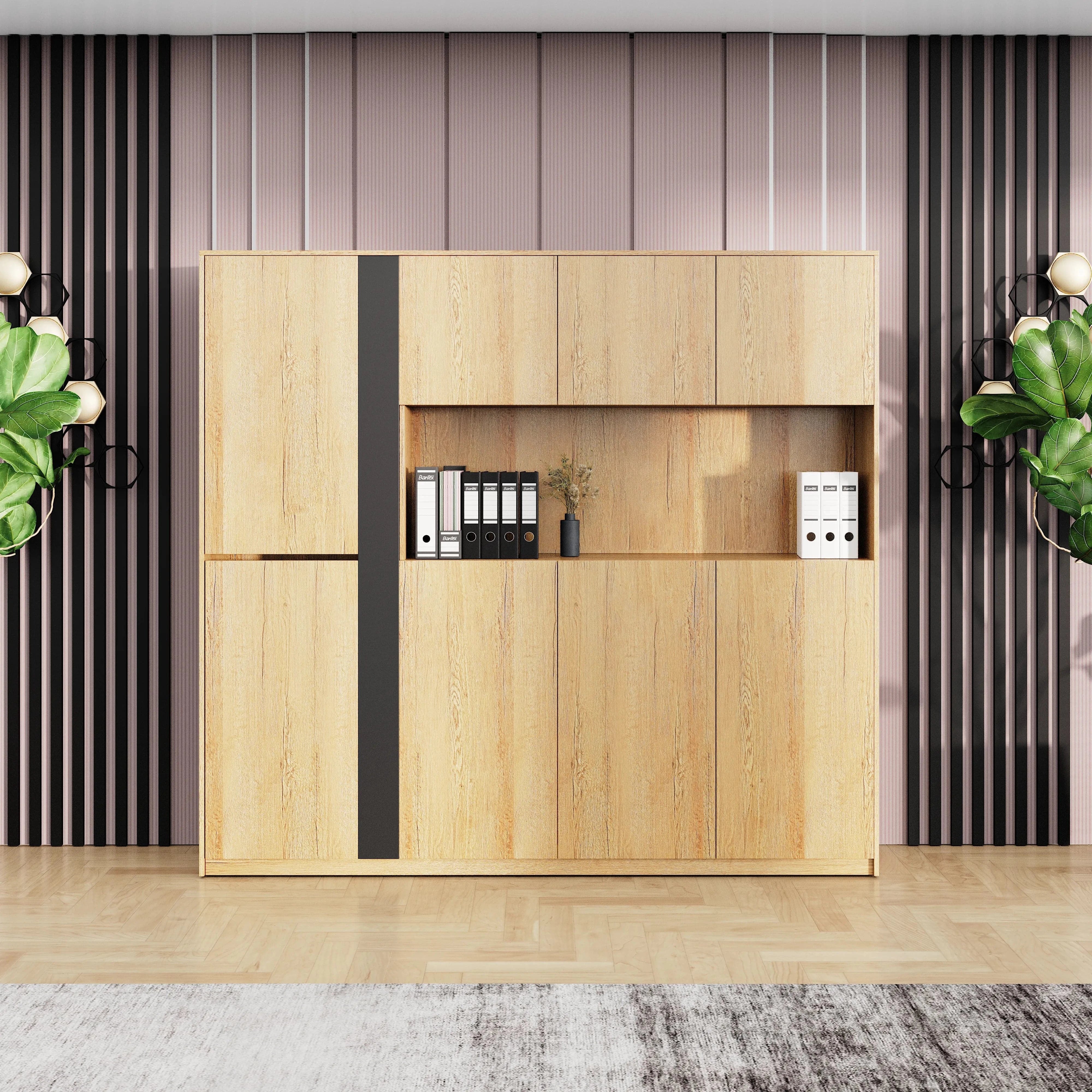 Talitha · Closed Cabinets w/ Open Display
