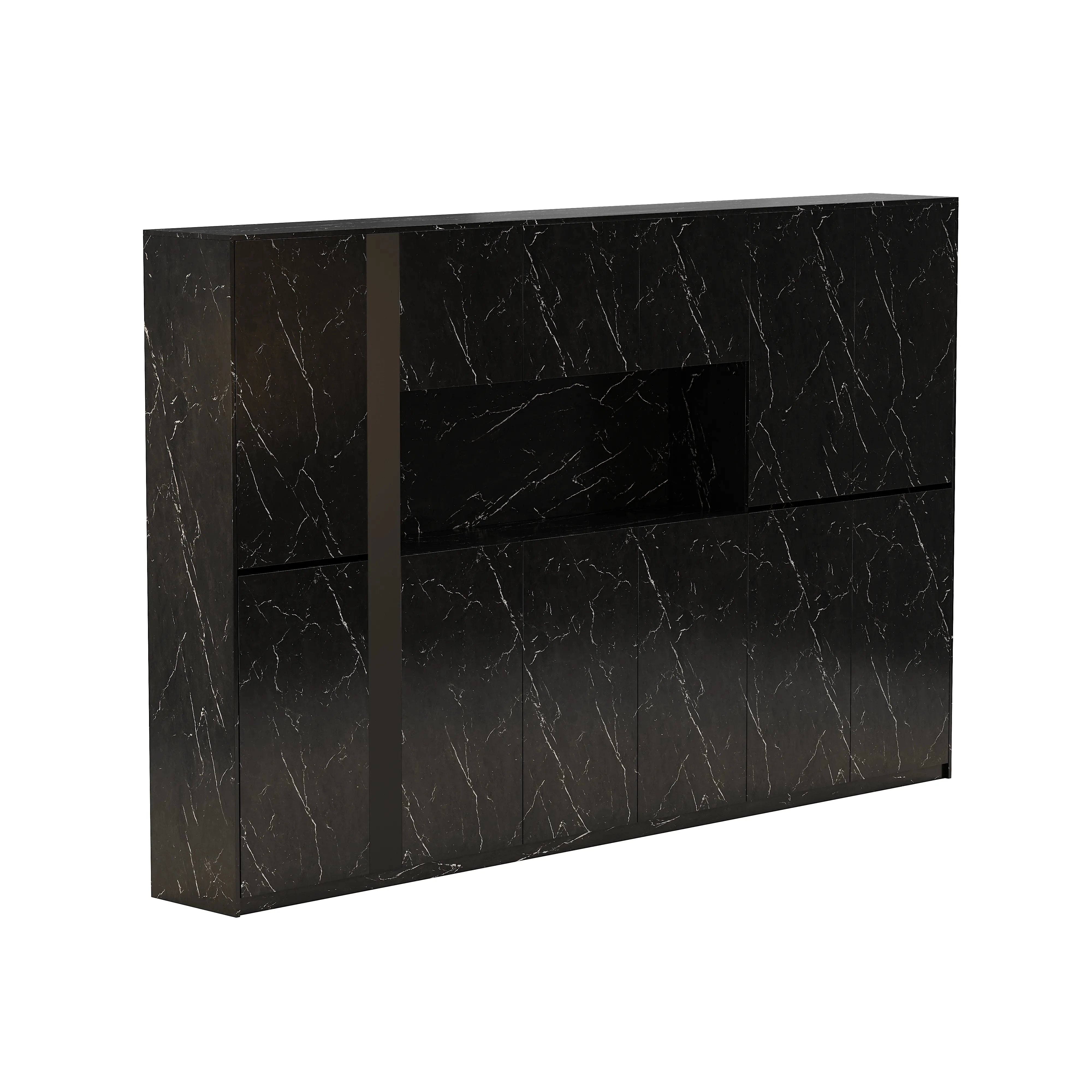Talitha · Closed Cabinets w/ Open Display