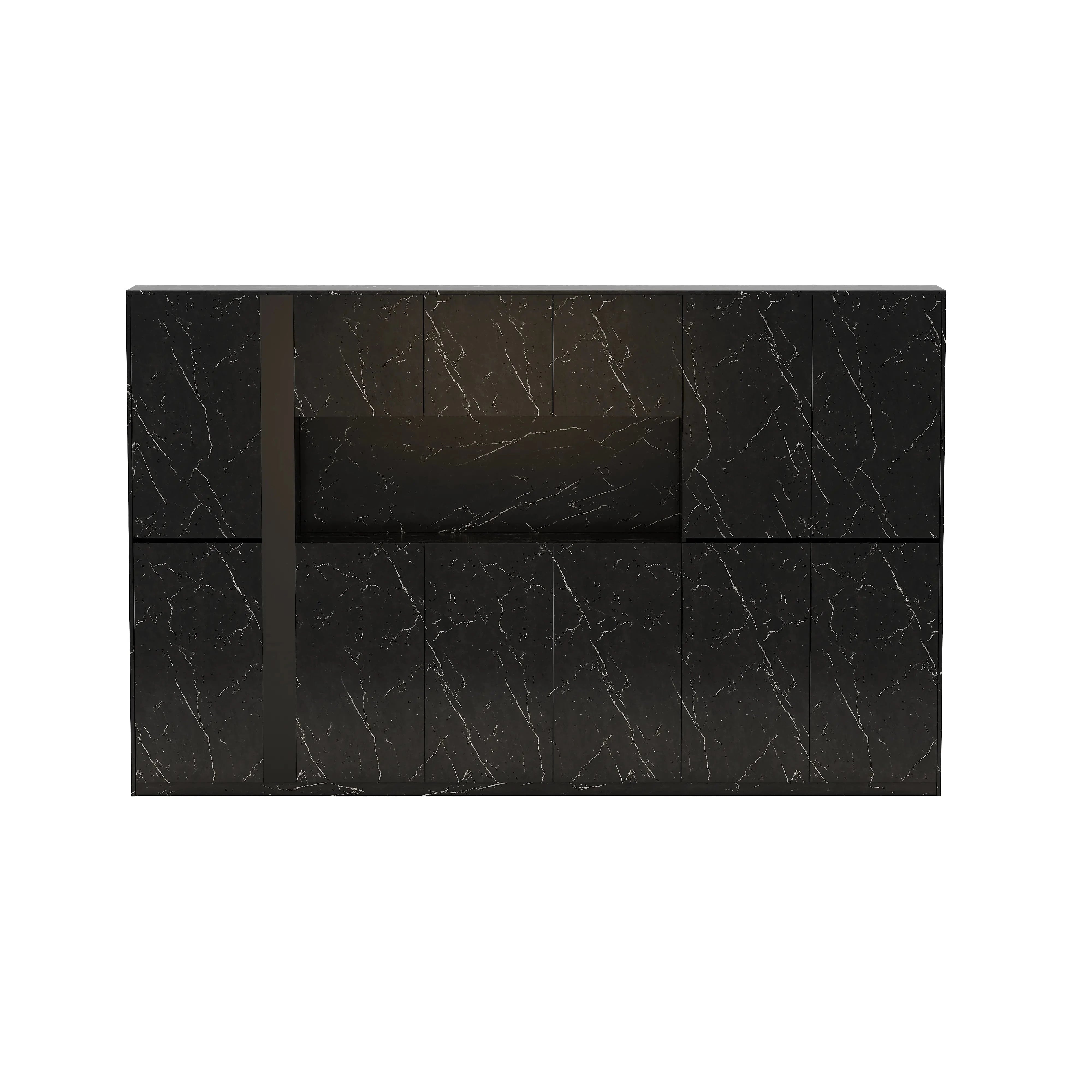 Talitha · Closed Cabinets w/ Open Display