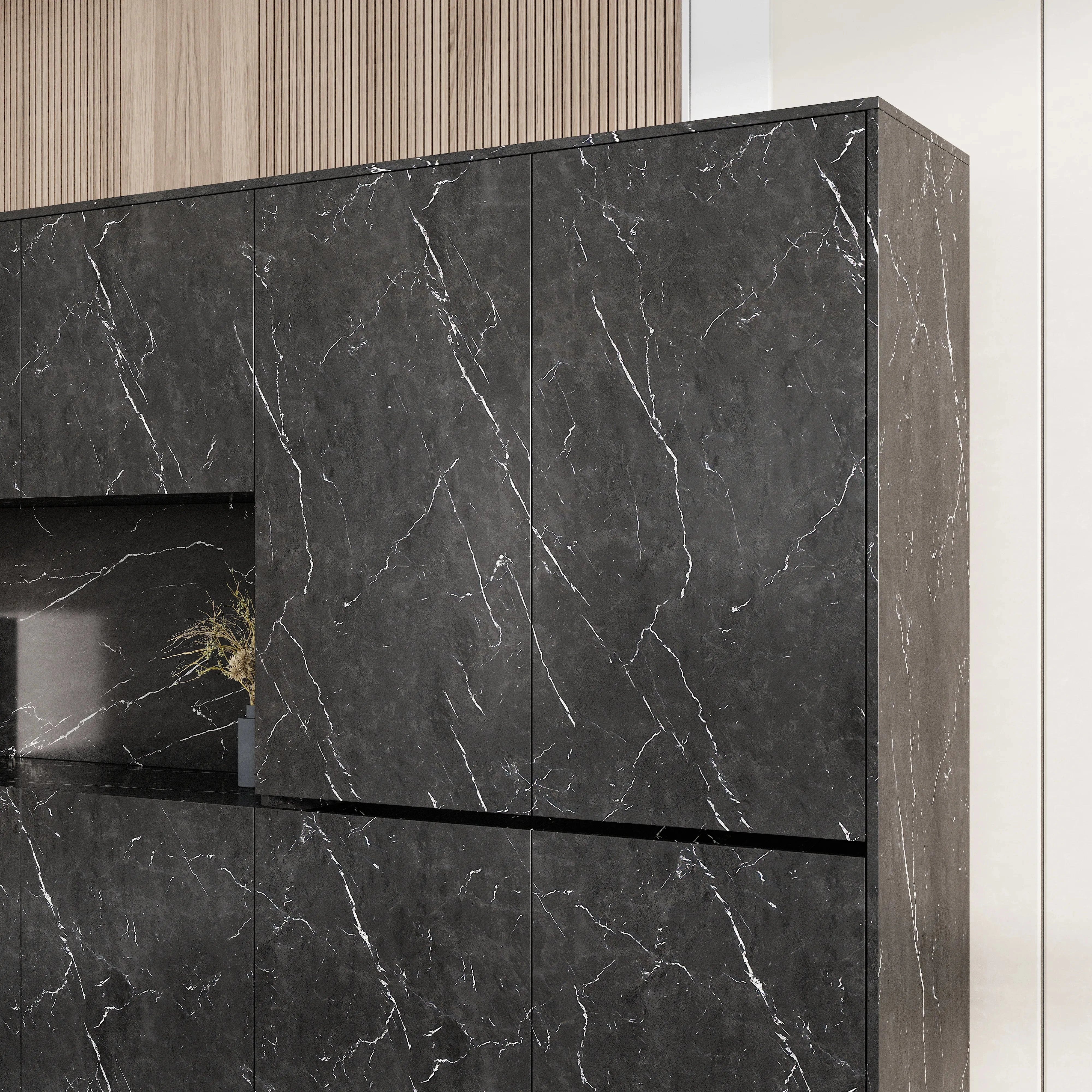 Talitha · Closed Cabinets w/ Open Display