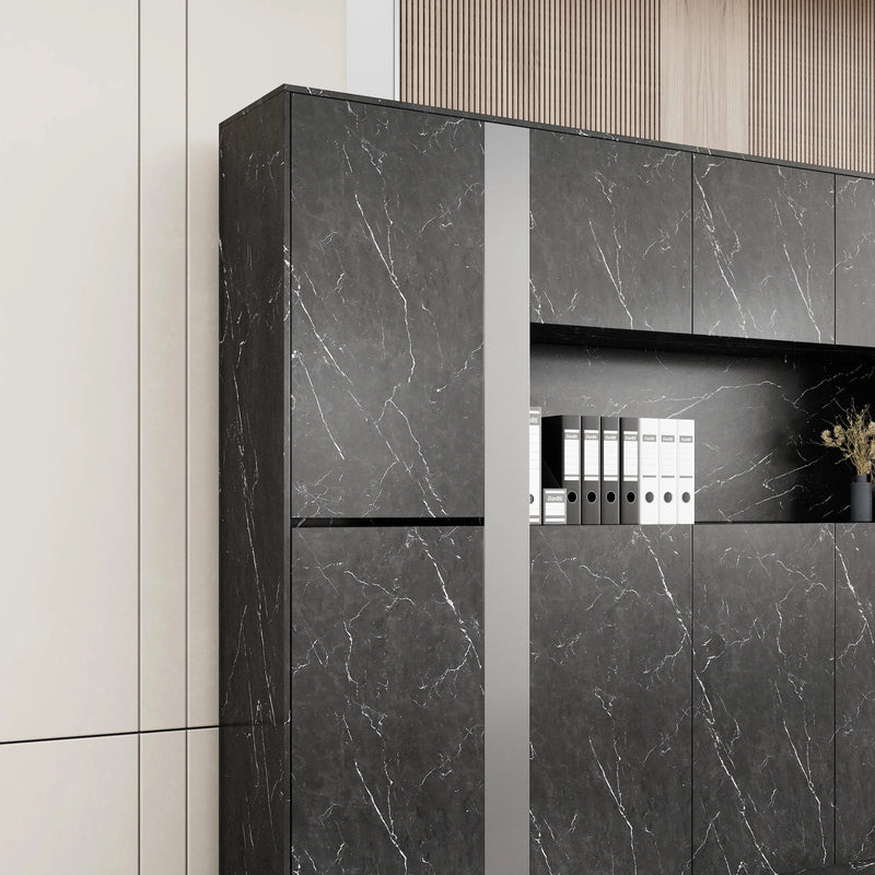 Talitha · Closed Cabinets w/ Open Display