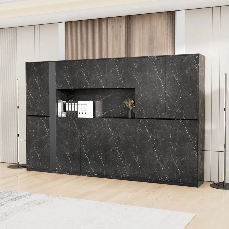 Talitha · Closed Cabinets w/ Open Display