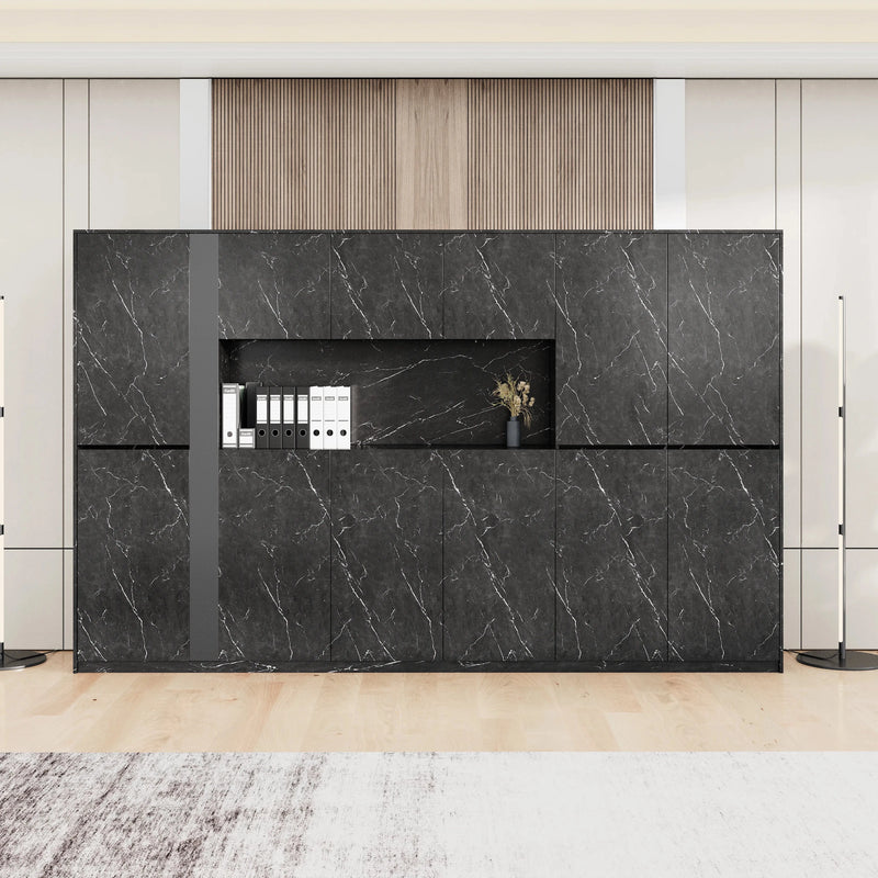 Talitha · Closed Cabinets w/ Open Display
