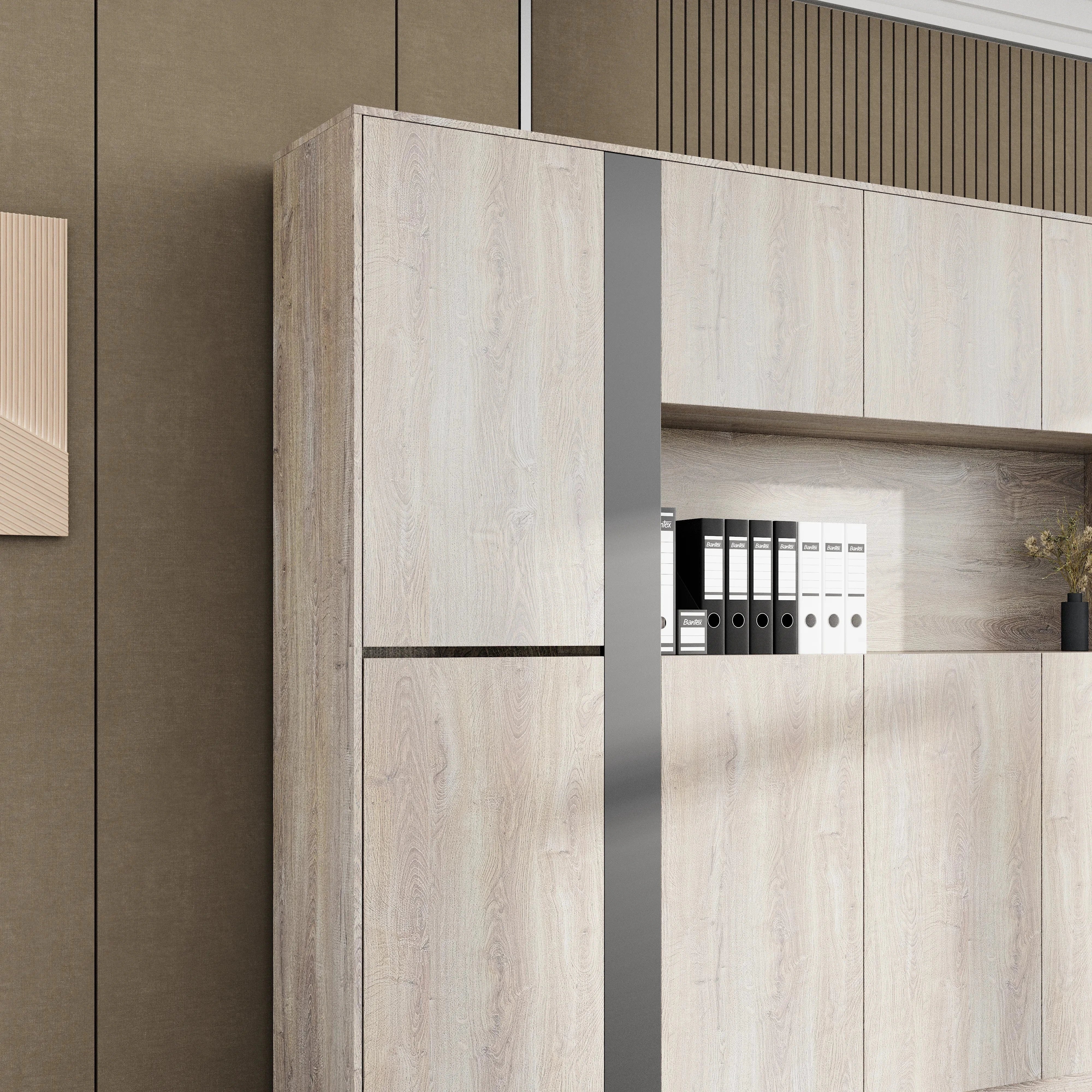 Talitha · Closed Cabinets w/ Open Display