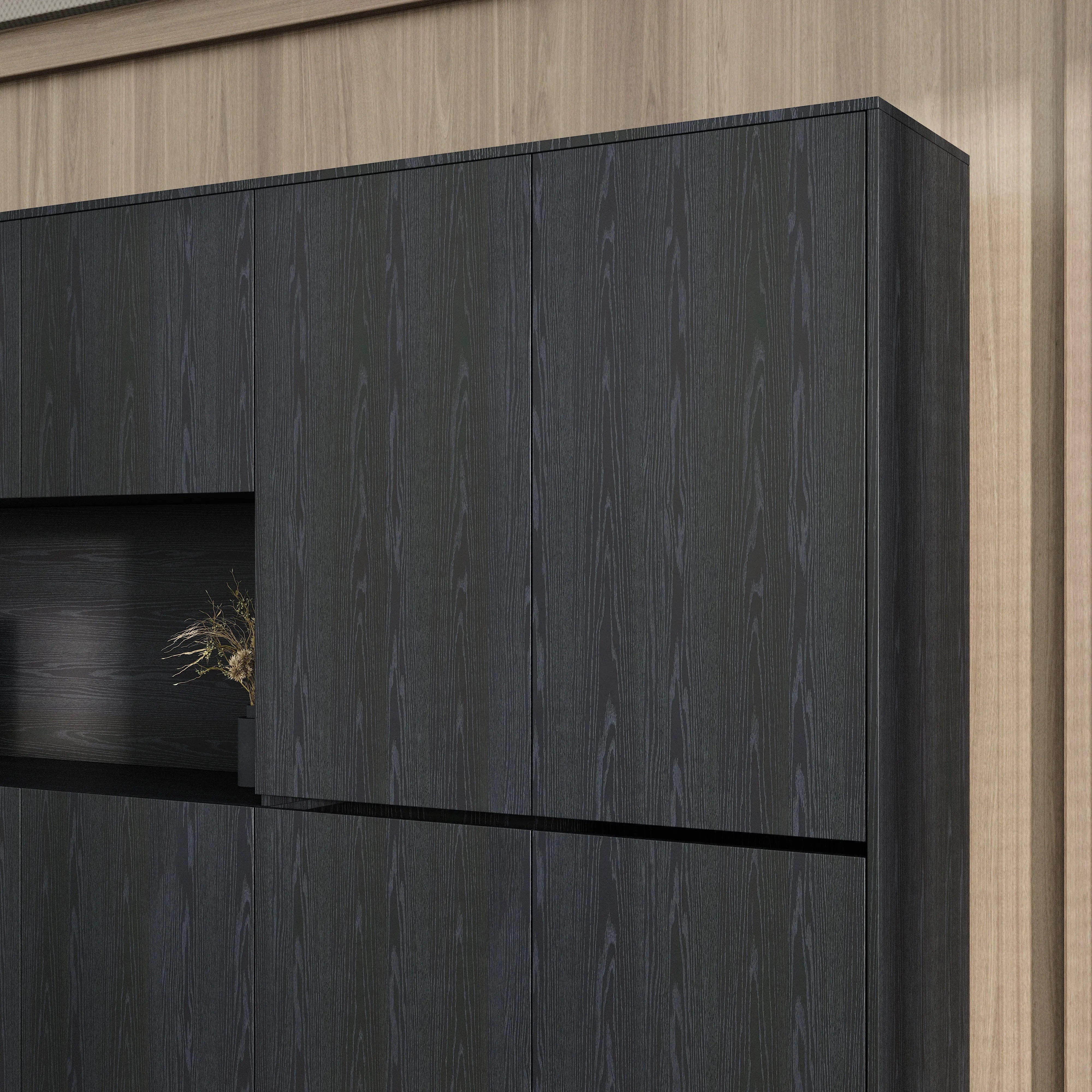 Talitha · Closed Cabinets w/ Open Display