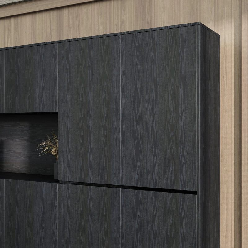 Talitha · Closed Cabinets w/ Open Display