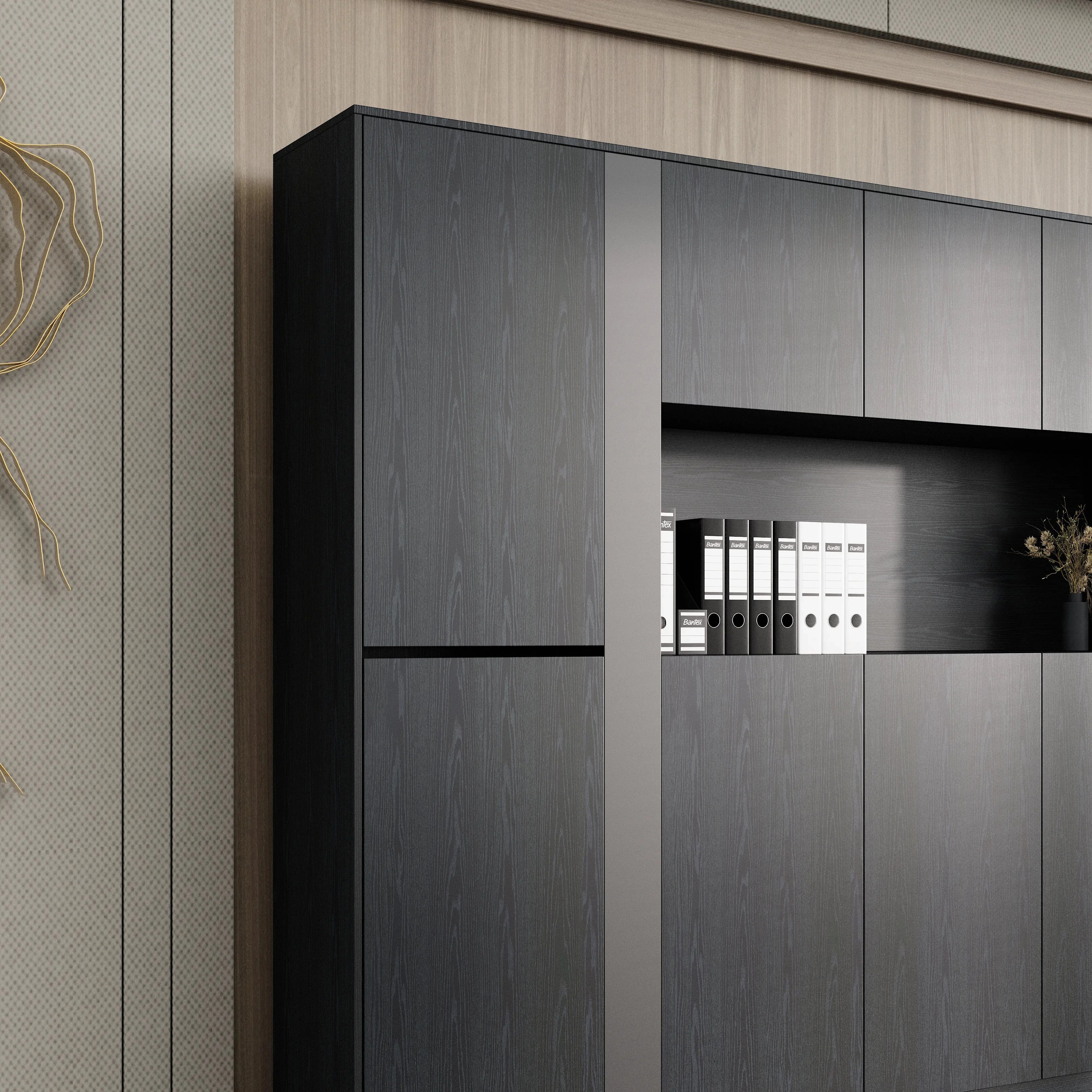 Talitha · Closed Cabinets w/ Open Display