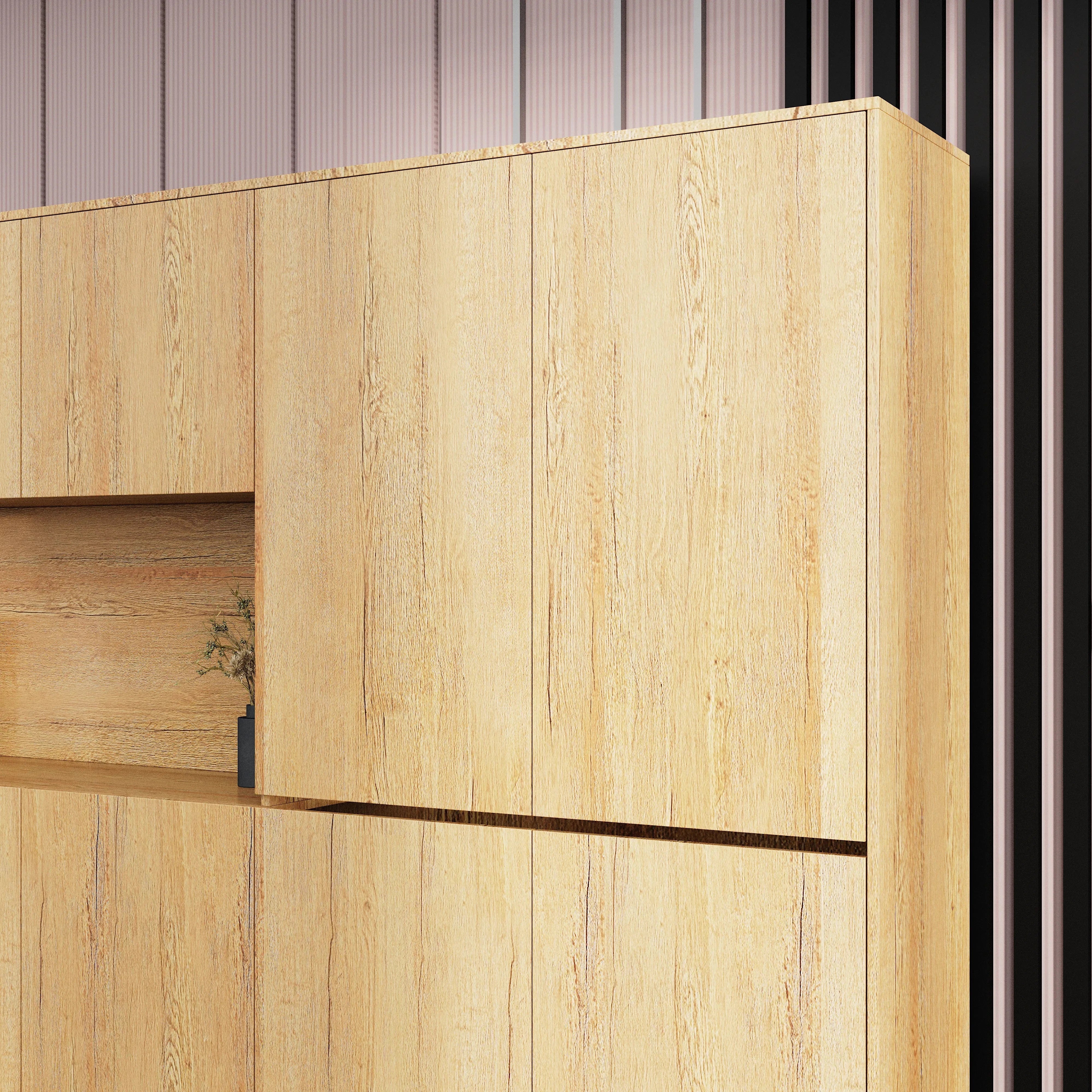 Talitha · Closed Cabinets w/ Open Display