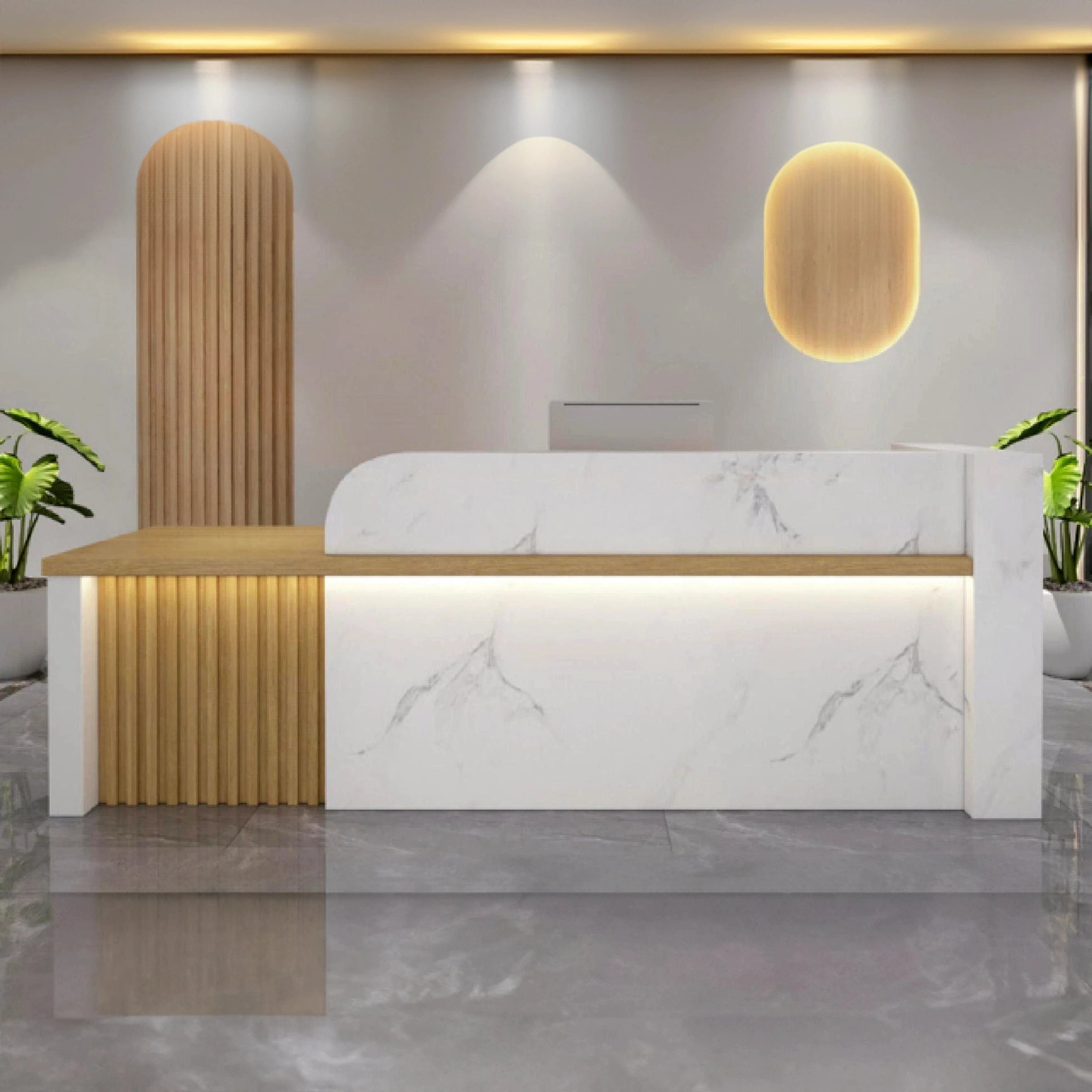 Talyon · Front Reception Desk