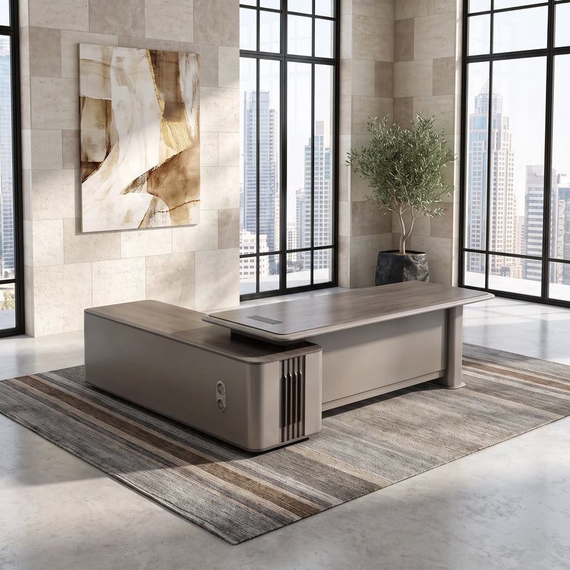 Teller desk in a modern office