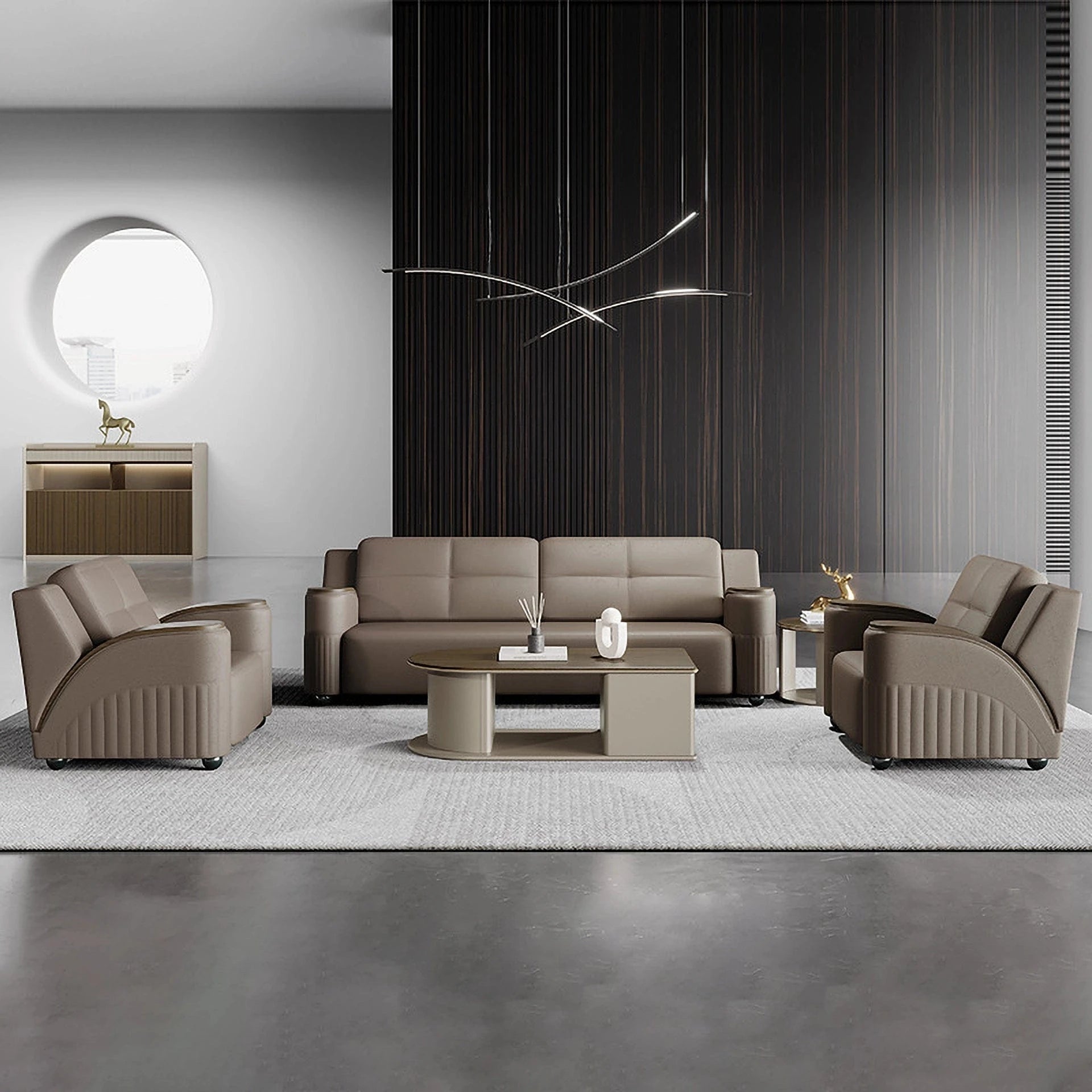 Terra ยท Modern Office Waiting Area Lounge Seating Set