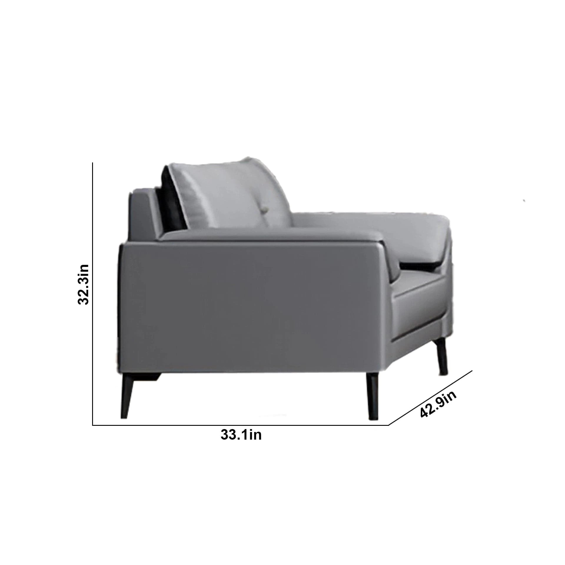 Tessa · Modern Office Waiting Area Lounge Seating Set