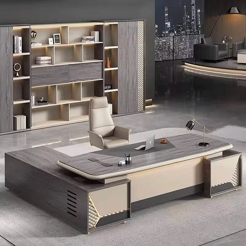 Thalia · Modern L-Shaped Executive Desk