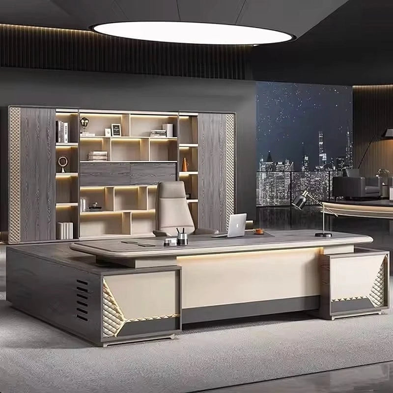 Thalia · Modern L-Shaped Executive Desk