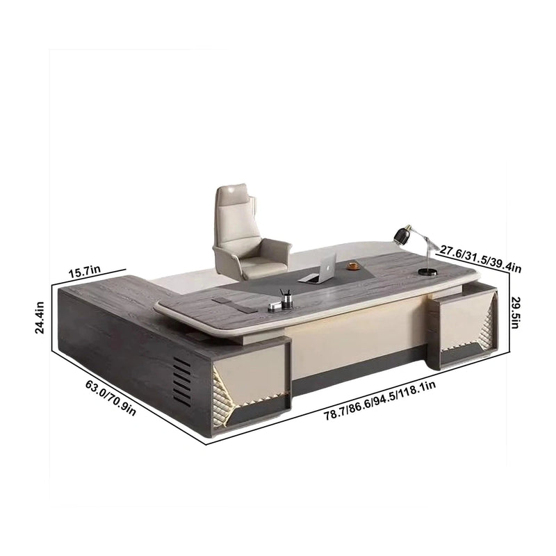 Thalia · Modern L-Shaped Executive Desk