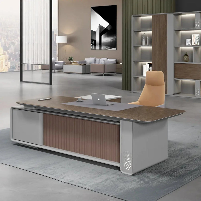 Titan ยท Modern L-Shaped Executive Desk