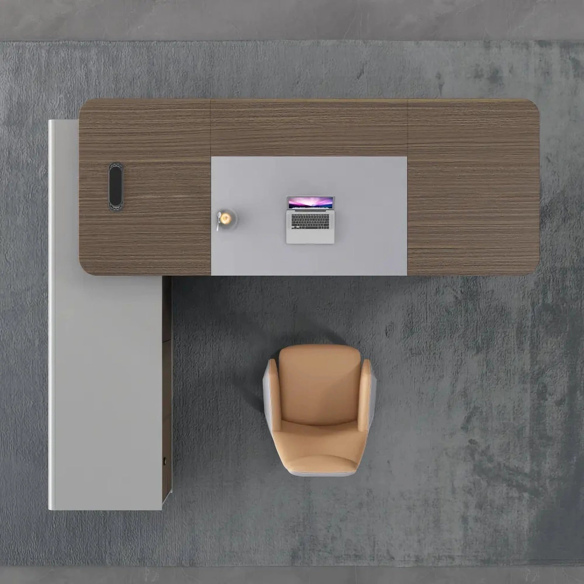 Titan ยท Modern L-Shaped Executive Desk