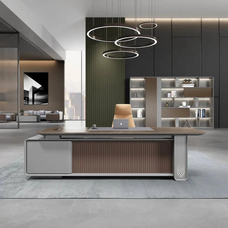 Titan ยท Modern L-Shaped Executive Desk