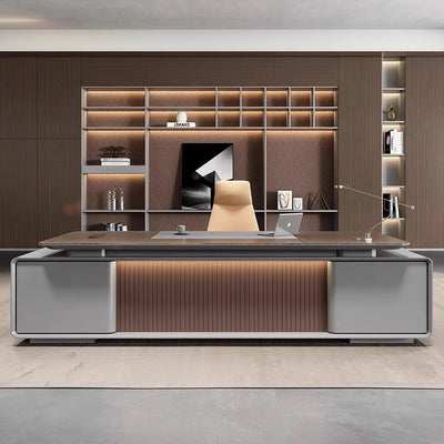 Torque ยท Modern L-Shaped Executive Desk