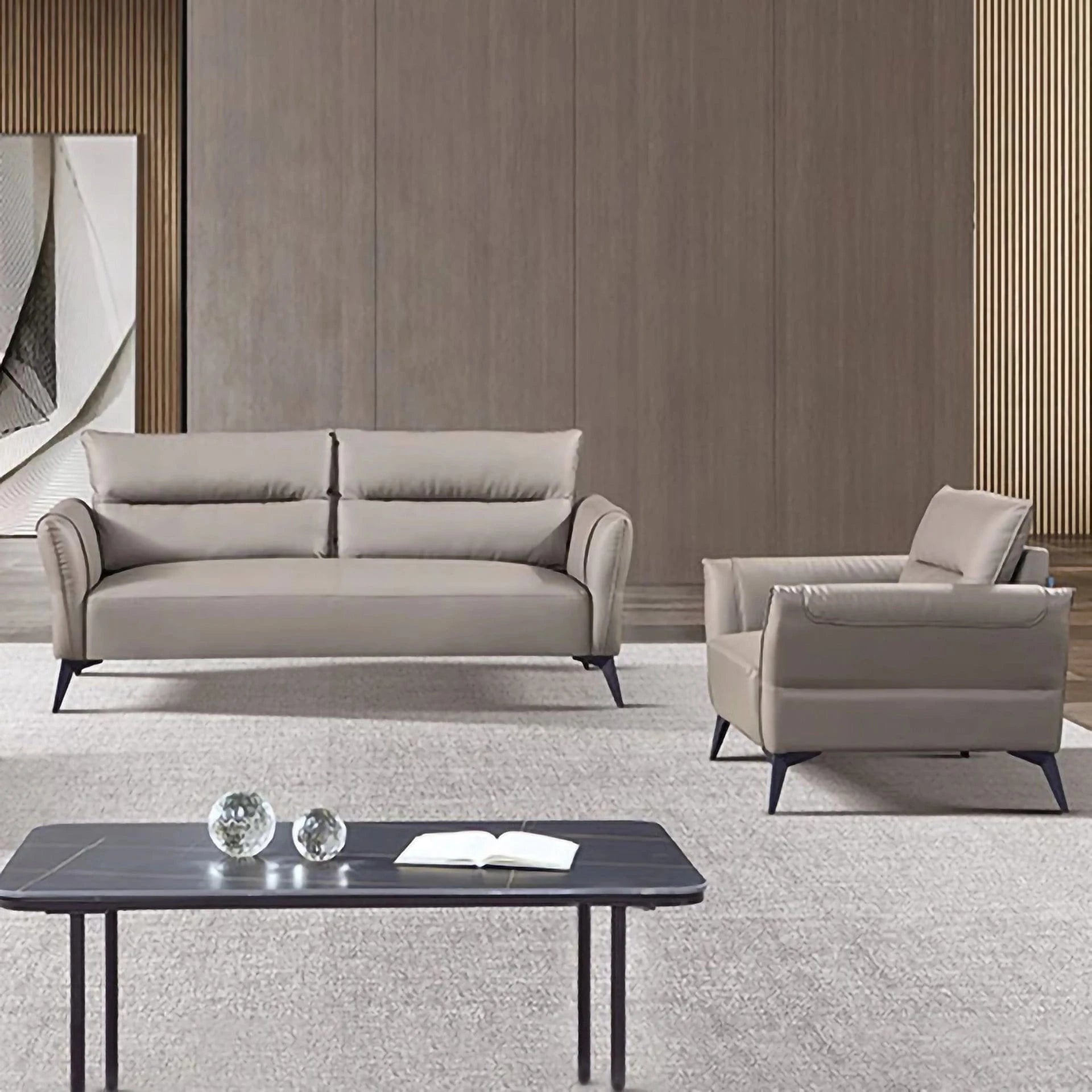 Tristan ยท Modern Office Waiting Area Lounge Seating Set