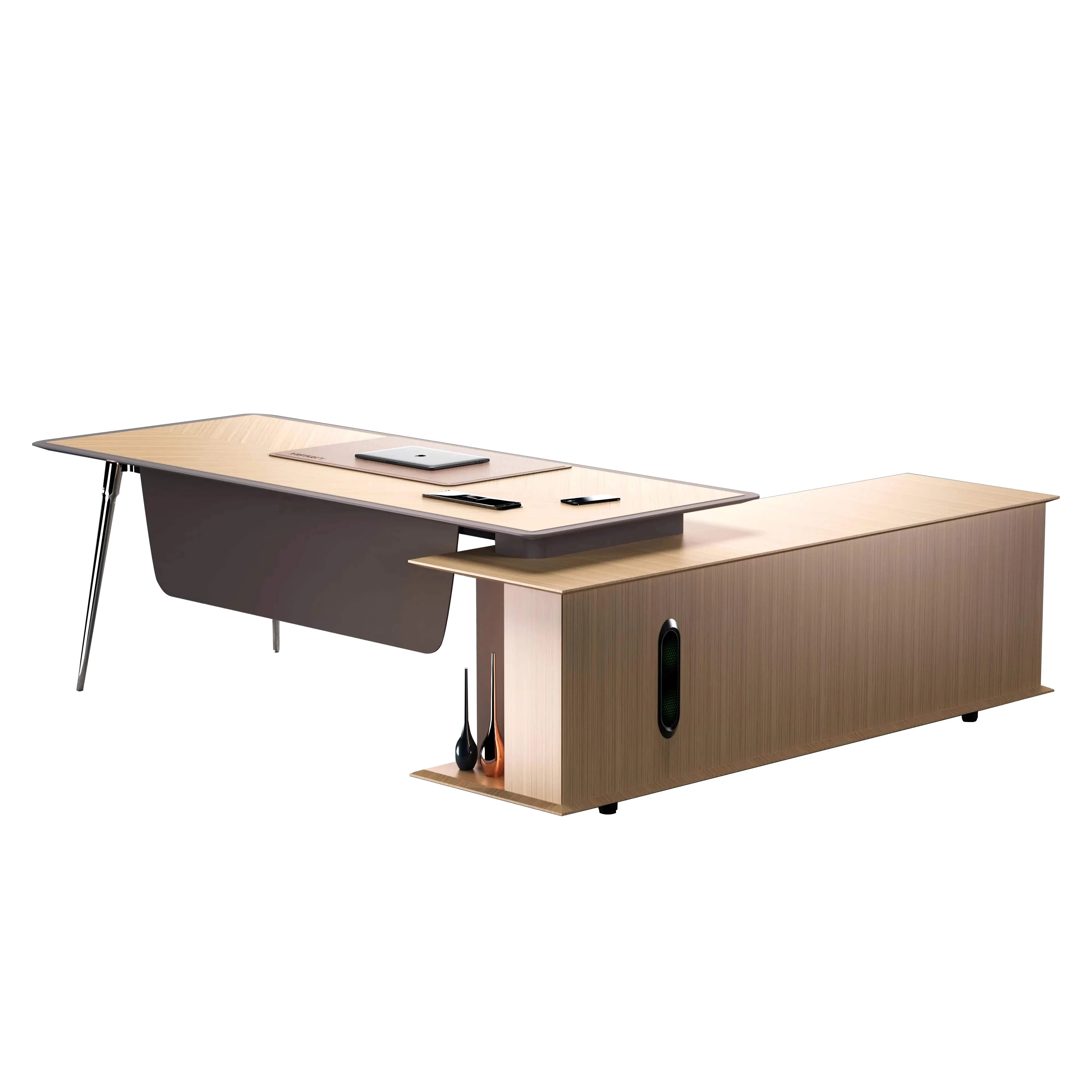 Tullio ยท Modern L-Shaped Executive Desk