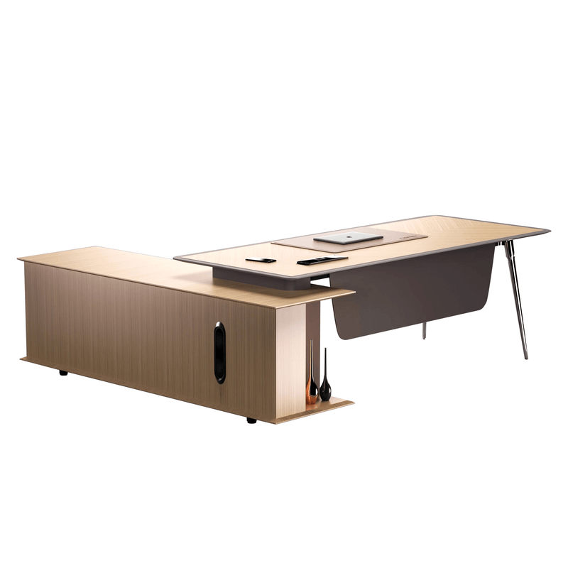 Tullio ยท Modern L-Shaped Executive Desk