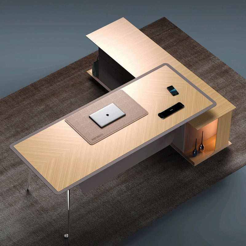 Tullio ยท Modern L-Shaped Executive Desk