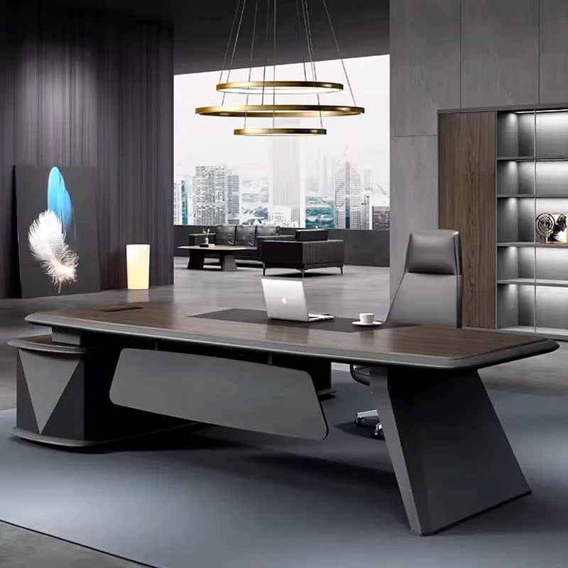 Ultra ยท Modern L-Shaped Executive Desk