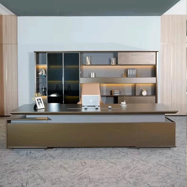 Utopia · Modern L-Shaped Executive Desk