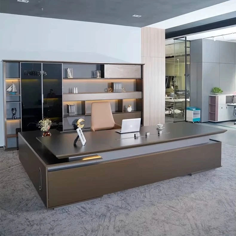 Utopia · Modern L-Shaped Executive Desk