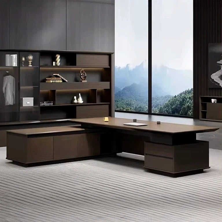 Utopia · Modern L-Shaped Executive Desk