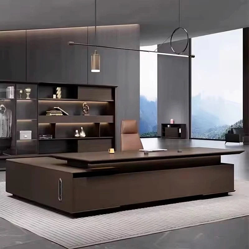 Utopia · Modern L-Shaped Executive Desk