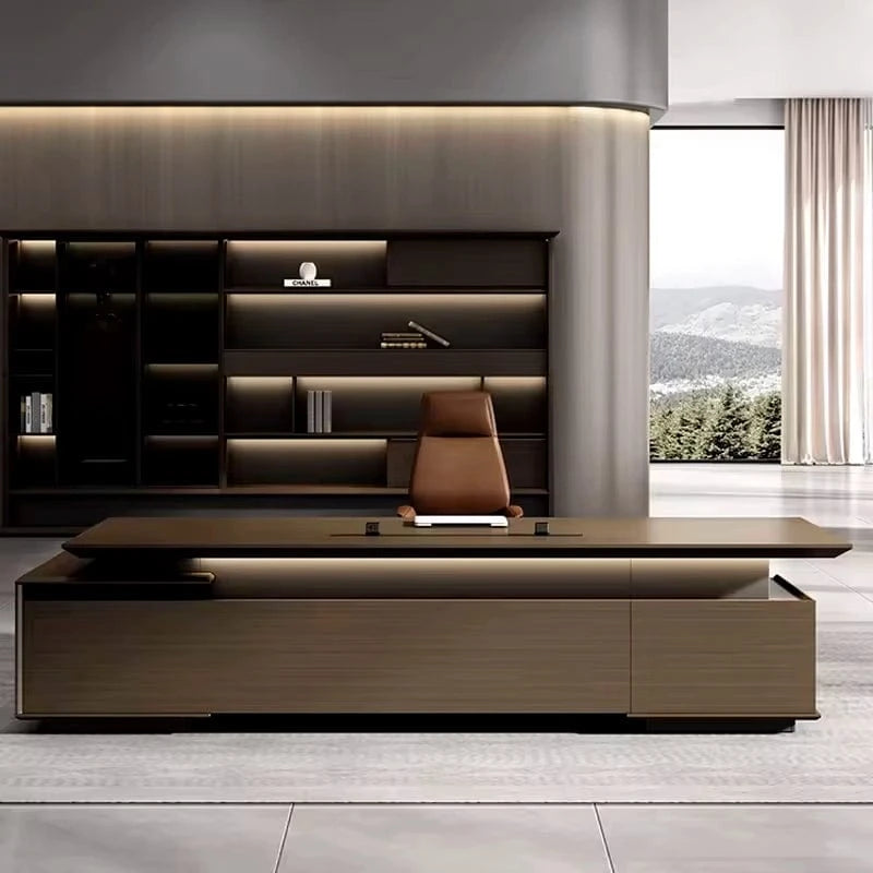 Utopia · Modern L-Shaped Executive Desk