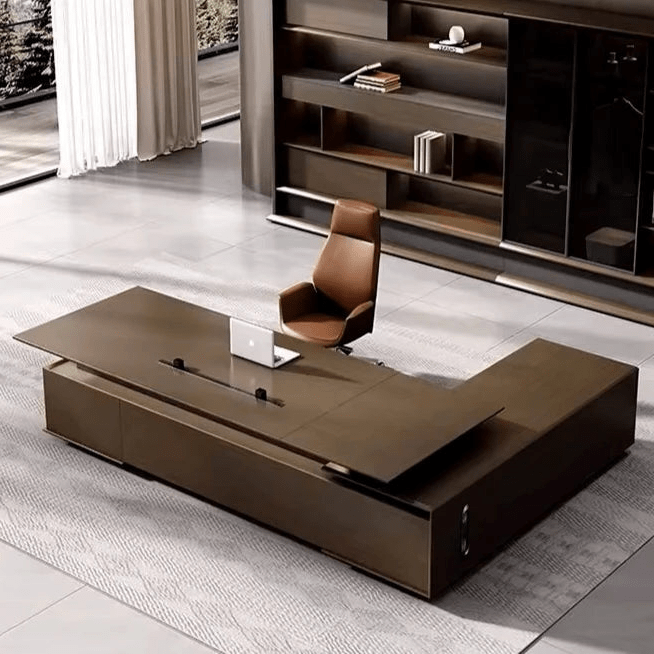 Utopia · Modern L-Shaped Executive Desk