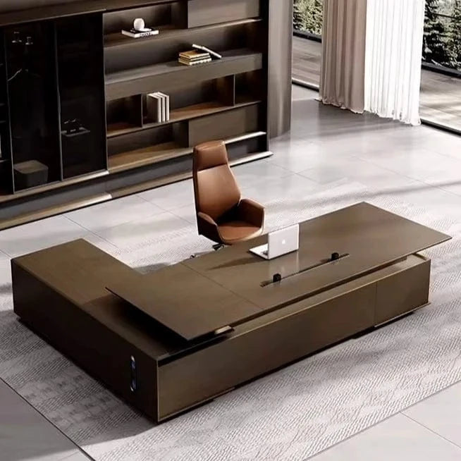 Utopia · Modern L-Shaped Executive Desk
