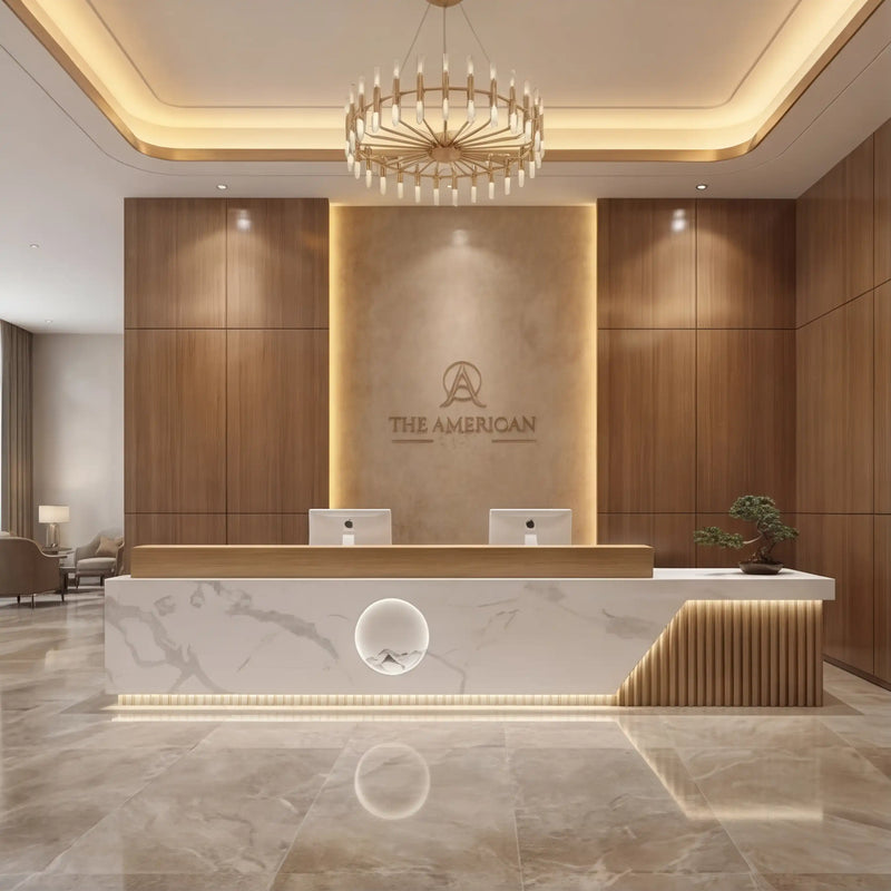 Valina Β· Front Reception Desk