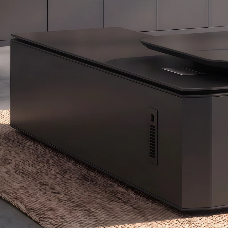 Ventura return pedestal with vent, close view