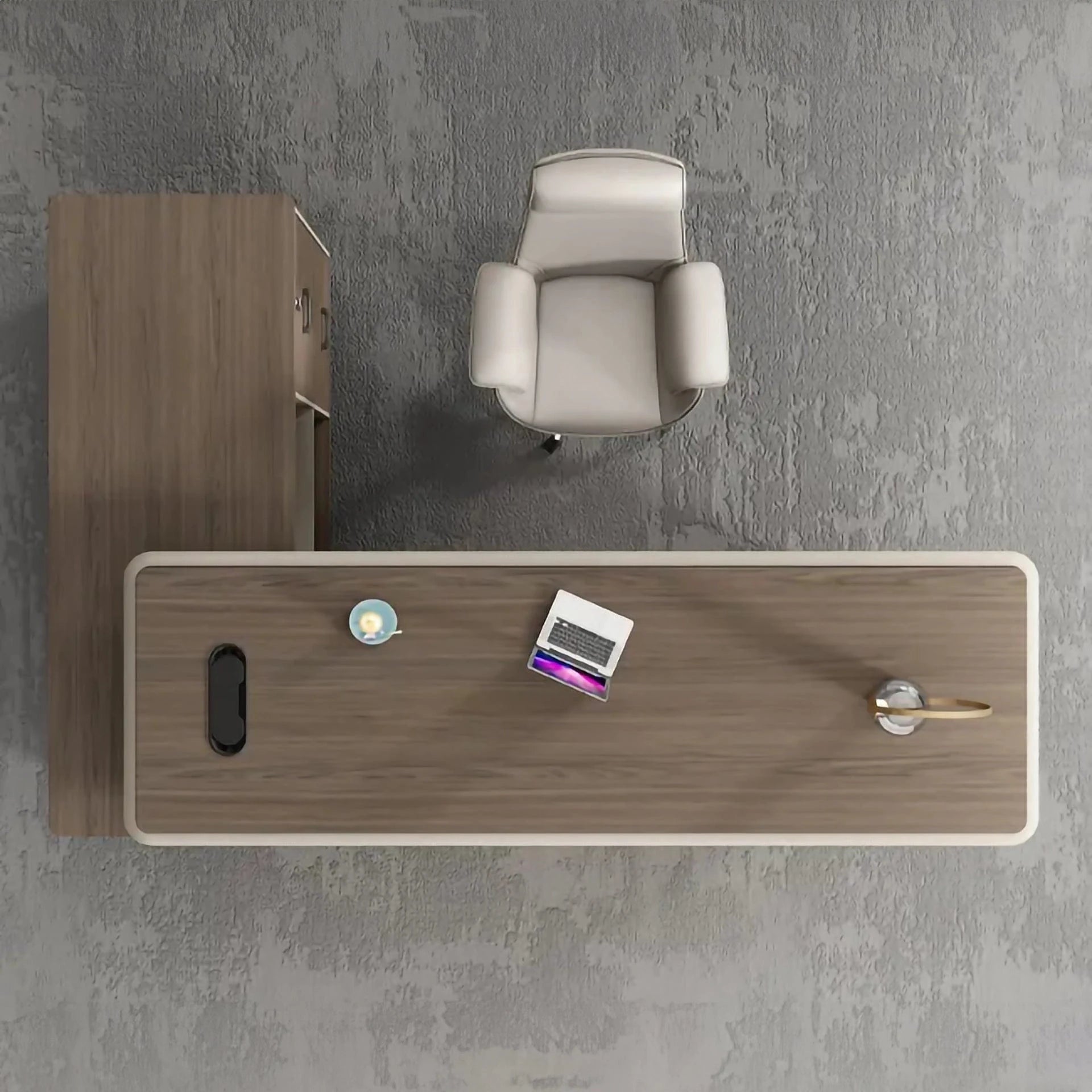 Veyron · Modern L-Shaped Executive Desk