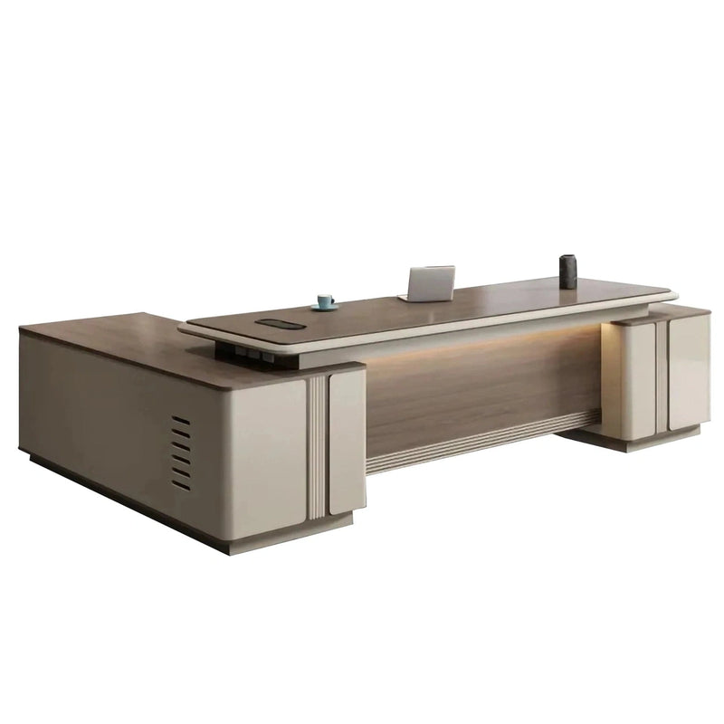 Veyron · Modern L-Shaped Executive Desk