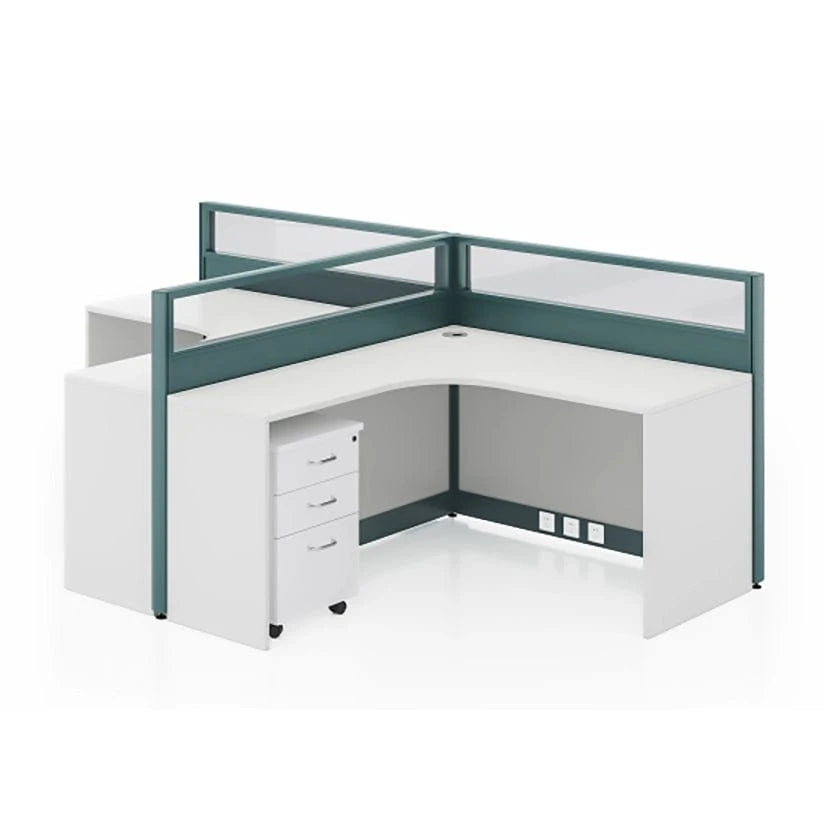 Vienna ยท L-Shaped Cubicle Workstation