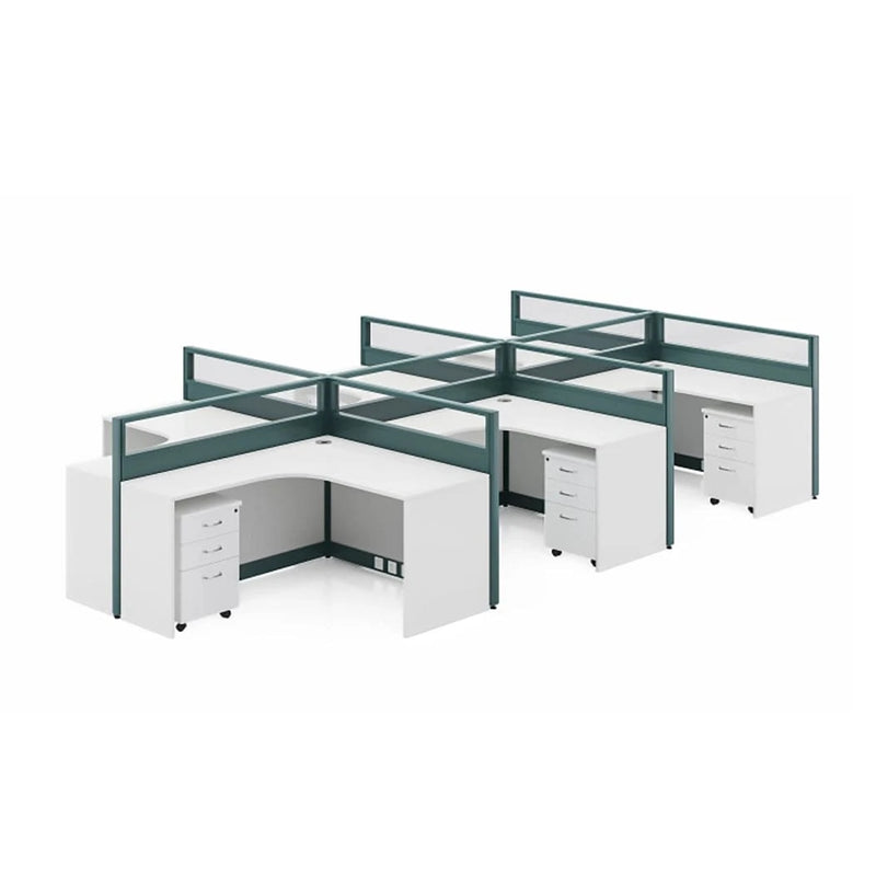 Vienna ยท L-Shaped Cubicle Workstation