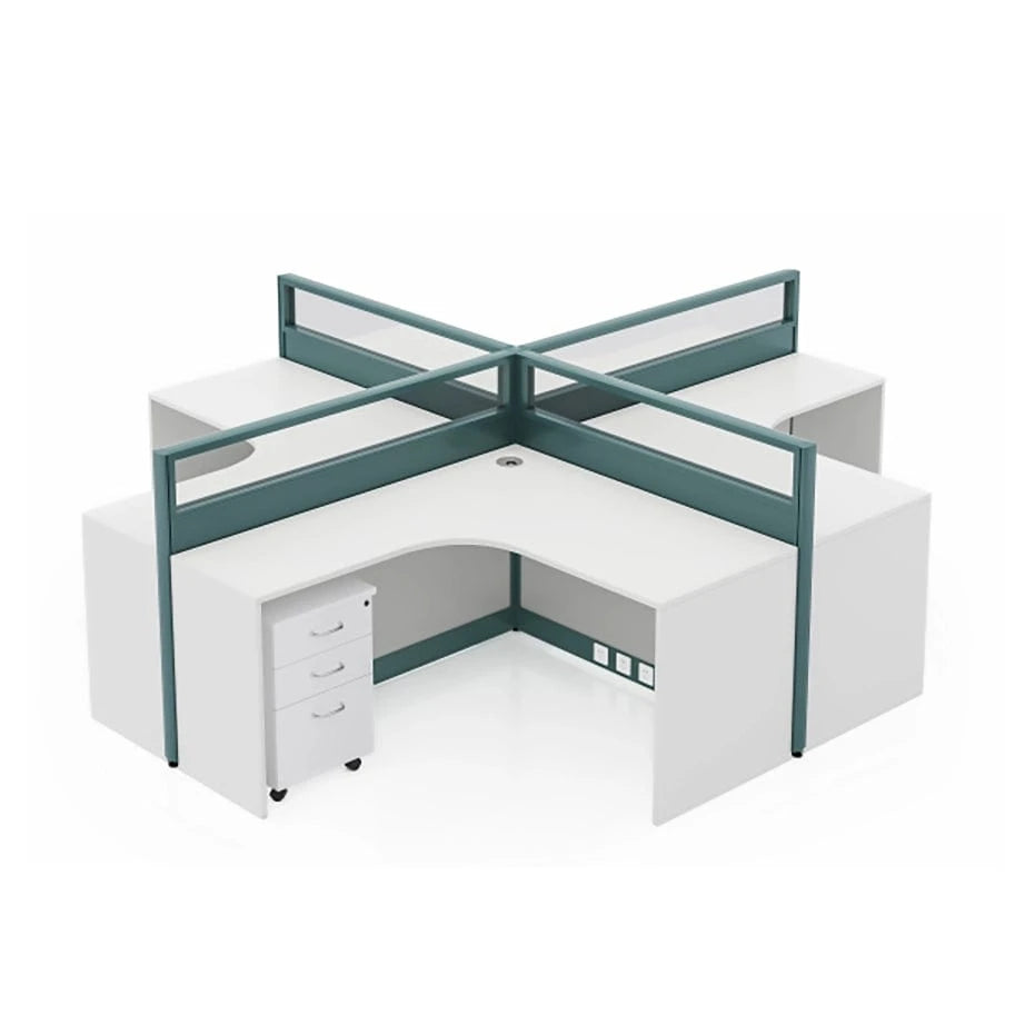 Vienna ยท L-Shaped Cubicle Workstation