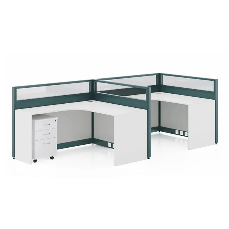 Vienna ยท L-Shaped Cubicle Workstation