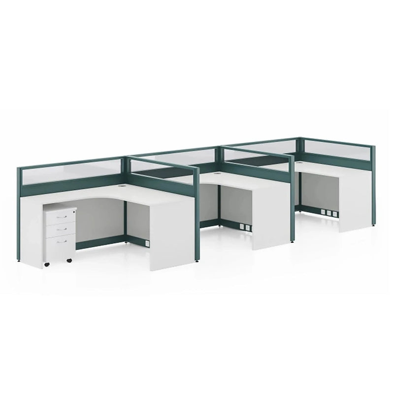 Vienna ยท L-Shaped Cubicle Workstation