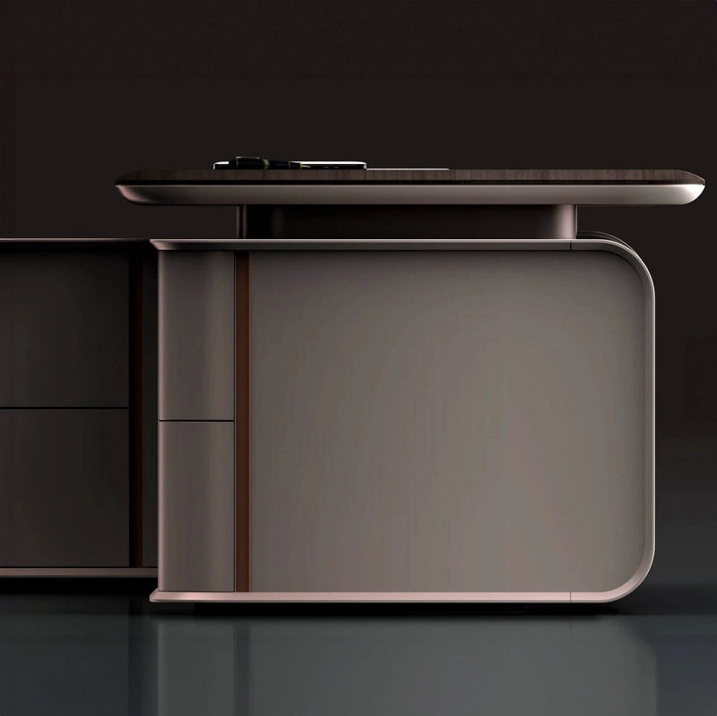 Vitali · Modern L-Shaped Executive Desk
