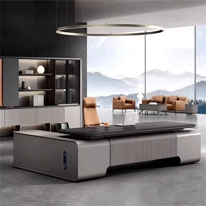 Vitali · Modern L-Shaped Executive Desk