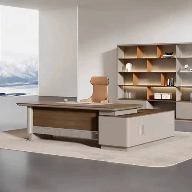 Wade · Modern L-Shaped Executive Desk