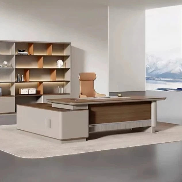Wade · Modern L-Shaped Executive Desk